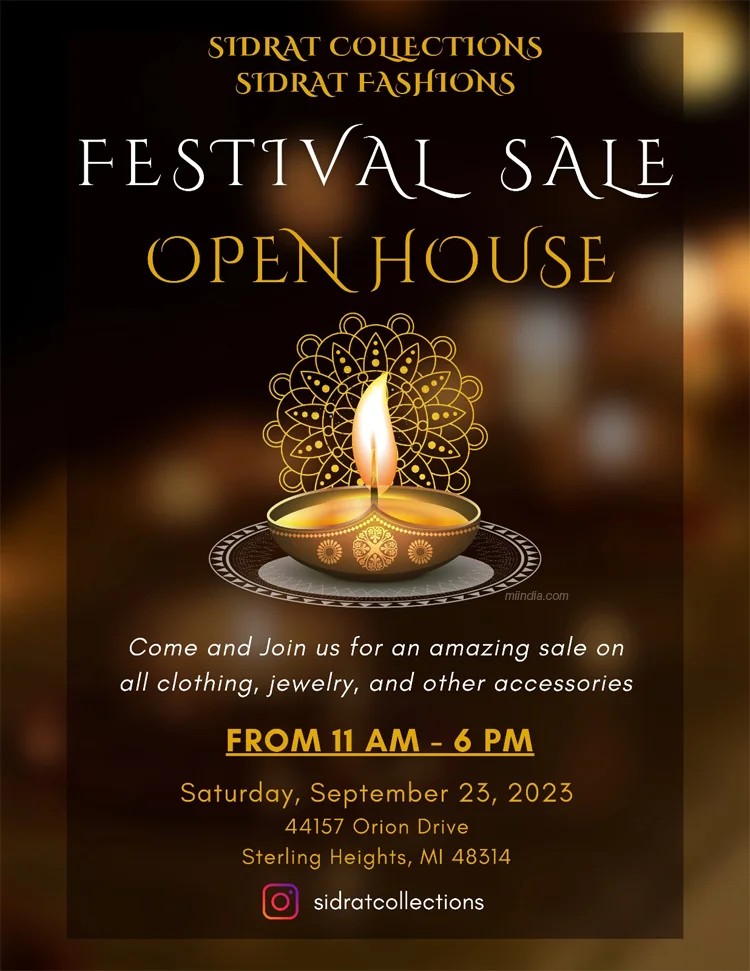 Sidrat Collections – Festival Sale Open House